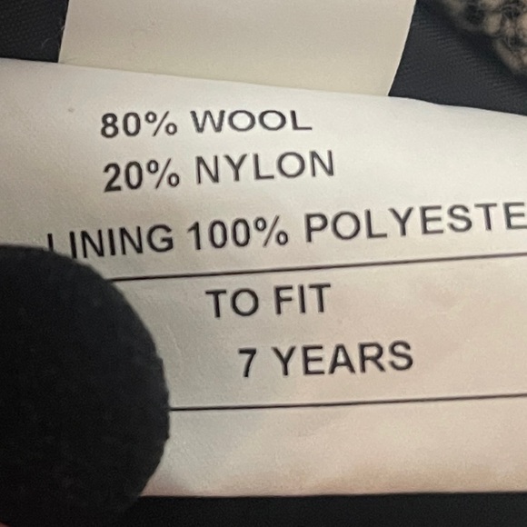 Vintage Girls Une Hautre Couture Tweed Coat and Hat 7 - Picture 11 of 11